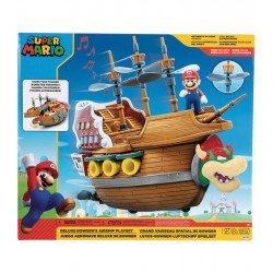 Aeronave Super Mario Deluxe  barco de Bowser Nintendo