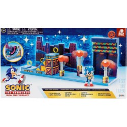 Juego Zona Estudiopolis y figura Sonic 30 aniversario