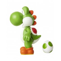 Figura articulada Yoshi con Huevo de 10 cm Nintendo