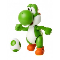 Figura articulada Yoshi con Huevo de 10 cm Nintendo