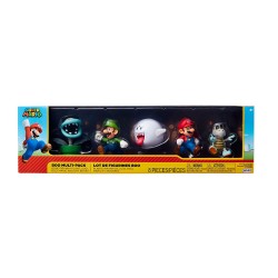 Pack 5 Figuras de Super Mario Boo de 6cm
