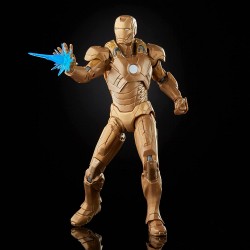 Pack Figuras Articuladas Happy Hogan y Iron Man Mark XXI The Infinity Saga Marvel Legends