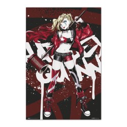 Poster Harley Quinn Anime DC 61 x 91,5 cm