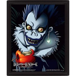 Poster 3D Light y Ryuk de Death Note