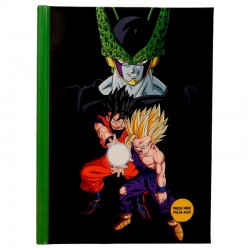 Libreta con Luz Batalla Final Cell Dragon Ball