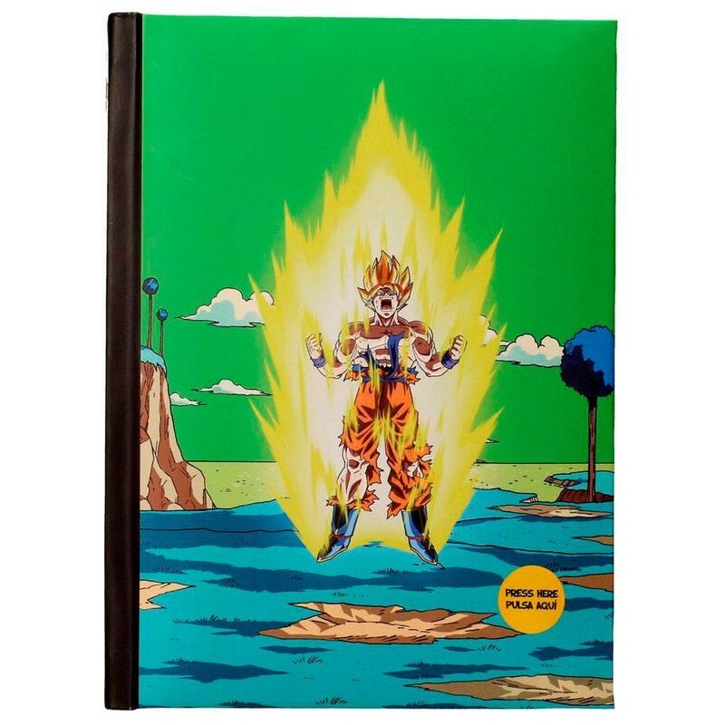 Libreta con Luz Batalla Final Namek Dragon Ball