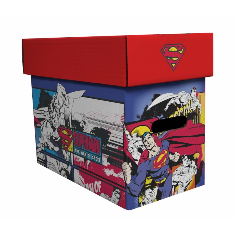 Caja con tapa Superman the Man of stell Universo DC