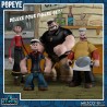 Set 4 Figuras Popeye Deluxe 5 Points Mezco Toys