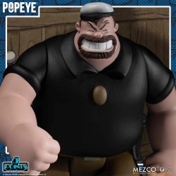 Set 4 Figuras Popeye Deluxe 5 Points Mezco Toys