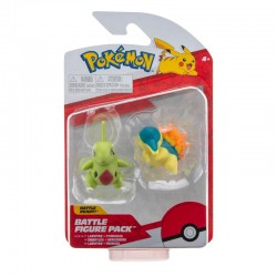 Pokémon Battle Figure Pack Larvitar + Cyndaquil 6 cm Bizak