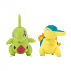 Pokémon Battle Figure Pack Larvitar + Cyndaquil 6 cm Bizak