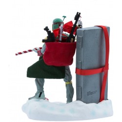 Estatua Boba Fett Santa Claus 20 cm Star Wars