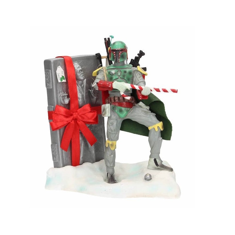 Estatua Boba Fett Santa Claus 20 cm Star Wars