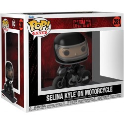 Figura POP Rides Selina Kyle en Motocicleta The Batman DC