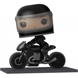 Figura POP Rides Selina Kyle en Motocicleta The Batman DC