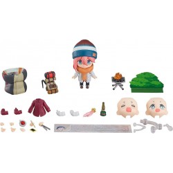 Figura Articulada Nadeshiko Kagamihara (Solo Camp.) Laid-Back Camp Nendoroid Deluxe