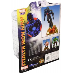 Figura Articulada Stealth Iron Man Marvel Select