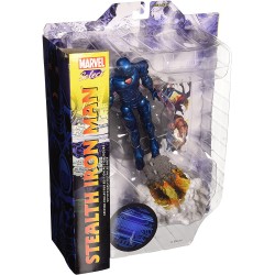 Figura Articulada Stealth Iron Man Marvel Select