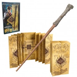 Pack Varita Harry Potter y Mapa del Merodeador Harry Potter The Noble Collection