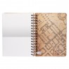 Cuaderno Tapa Forrada A5 Marauders Map Harry Potter