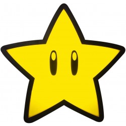 Lámpara Proyectora Estrella Super Mario Nintendo