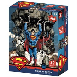 Puzzle Lenticular 300 piezas Superman Montaña DC