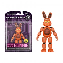 Figura Articulada System Error Bonnie Five Nights at Freddy's (Brilla en la oscuridad)