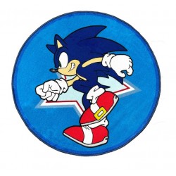 Felpudo Redondo Sonic the Hedgehog 100 x 100 cm