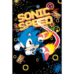 Poster Sonic Speed Sonic 61 x 91,5 cm