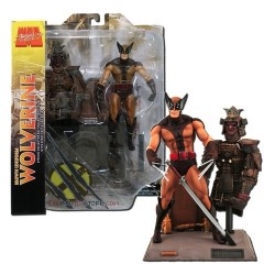 Figura Articulada Lobezno base Samurai Marvel Select