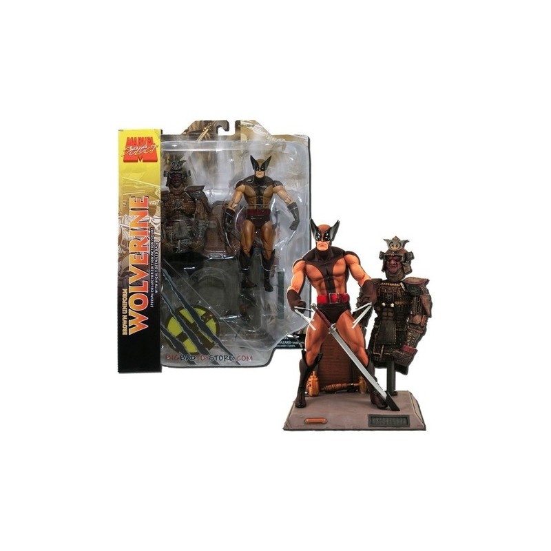 Figura Articulada Lobezno base Samurai Marvel Select