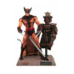 Figura Articulada Lobezno base Samurai Marvel Select