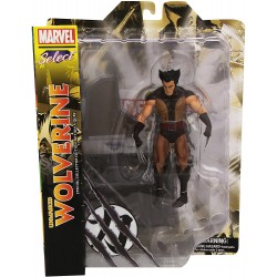 Figura Articulada Lobezno Desenmascarado Marvel Select