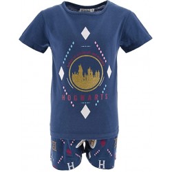 Pijama Niña Azul Hogwarts Harry Potter