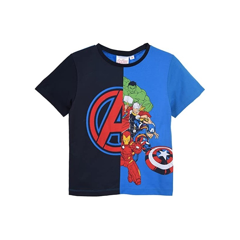 Camiseta Niño Azul Avengers Marvel