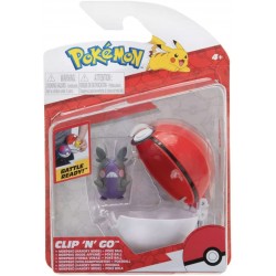 Figura Morpeko (Forma Voraz) + Poké Ball Clip 'N' Go Pokémon Bizak