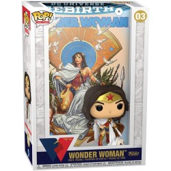 Figura POP Wonder Woman Edición especial con portada del comic Rebirth DC