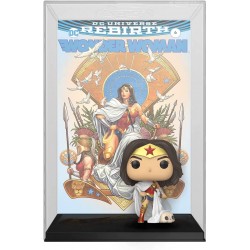 Figura POP Wonder Woman Edición especial con portada del comic Rebirth DC