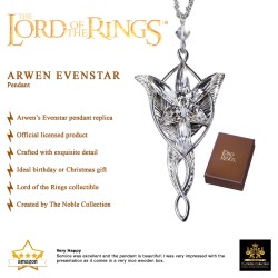 Colgante de Arwen (Plata Pura) El Señor de los Anillos The Noble Collection