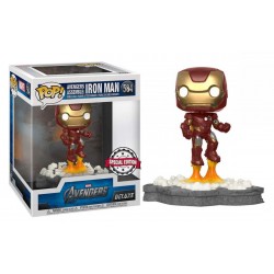 Figura POP Deluxe Iron Man  Avengers Assemble Marvel (Edición Especial)