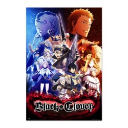 Poster Personajes Black Clover 61 x 91,5 cm