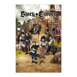 Poster Black Bull Squad and Yuno Black Clover 61 x 91,5 cm