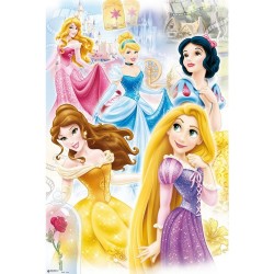 Poster Princesas Disney 61 x 91,5 cm