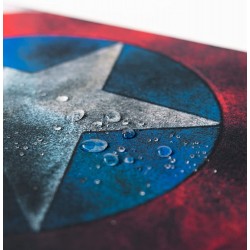 Alfombrilla Ratón XL Escudo Capitán América Marvel