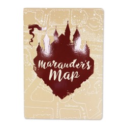 Cuaderno A5 Flexi Mapa Merodeador Harry Potter