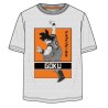 Camiseta Gris y Naranja Goku Dragon Ball Z