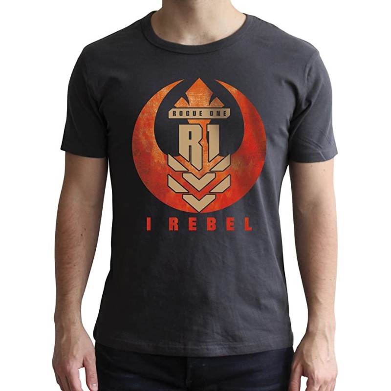 Camiseta Gris Oscura I Rebel Star Wars