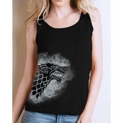 Camiseta Tirantes Mujer Stark Juego de Tronos