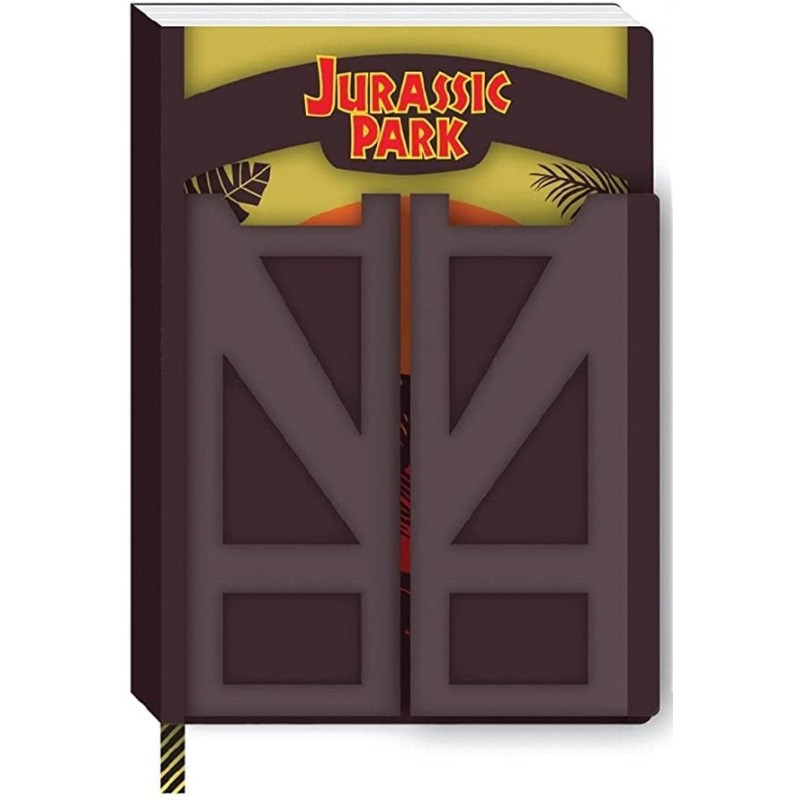 Cuaderno A5 Puertas Jurassic Park