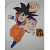 Camiseta Blanca Goku Dragon Ball Super